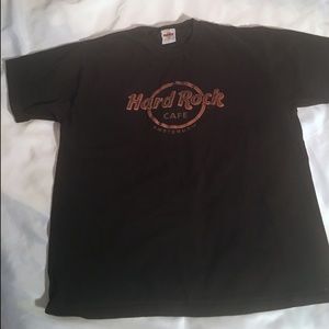 Hard Rock Cafe Amsterdam Black Mens t shirt